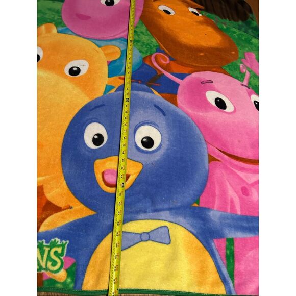 Nick Jr. Backyardigans xl fleece blanket 58"x48" vintage - Picture 3 of 4